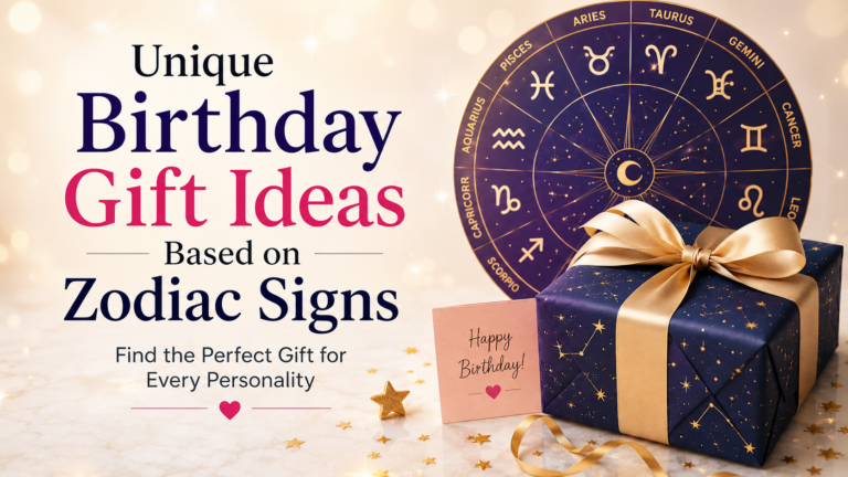 Unique Zodiac Birthday Gift Ideas