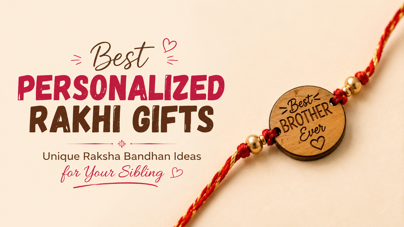 Best Personalized Rakhi Gifts