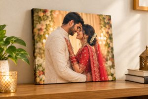 Custom Canvas Print for husban