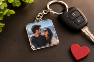 Photo Keychain for husband